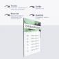 Preview: Tenuis A3 silber, hoch querformat zum kleben, Türschild, Schild, Schilder